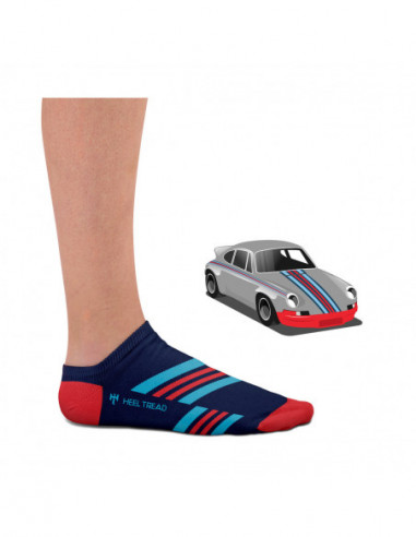 HEEL TREAD Porsche RSR Niedrige Socken - Cars & Vibes