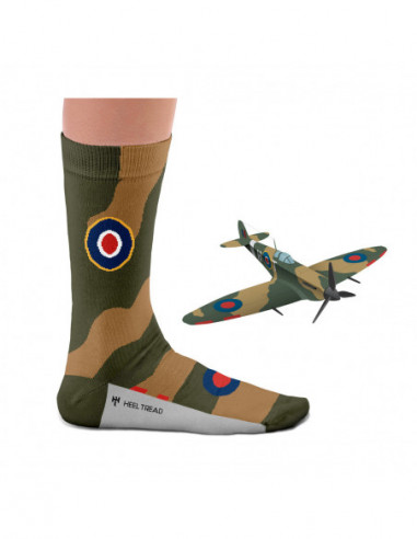 HEEL TREAD Chaussettes Spitfire - Cars & Vibes