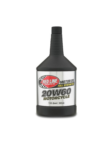 RED LINE OIL 20W60 Huile moteur - 0,946 L - Cars & Vibes