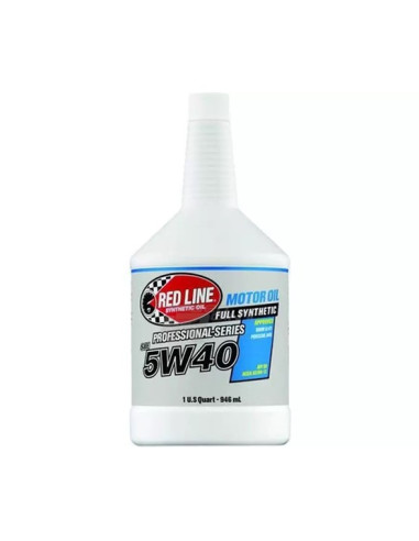 RED LINE OIL 5W40 PROFESSIONAL-SERIES Aceite de motor - 0,946 L - Cars & Vibes