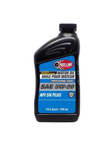 RED LINE OIL Motor oil 5W20 API SN+ PROFESSIONAL-SERIES - 0,946 L