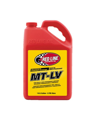 RED LINE OIL MT-LV 70W75 GL-4 Huile de transmission - Cars & Vibes