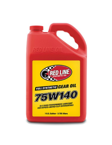 RED LINE OIL 75W140- GL-5 Óleo de transmissão - Cars & Vibes