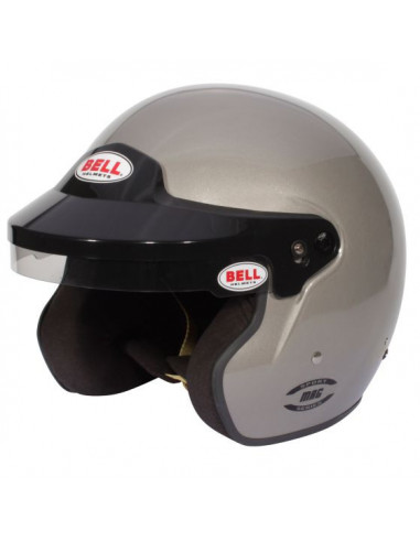 BELL MAG Titanium Silver Helmet (Hans) - Cars & Vibes