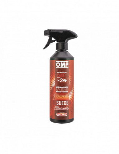 OMP Limpador de Pele de Camurça (Manutenção de Automobilismo) 500 ml / Sem Adr / Sem Dgr - Cars & Vibes