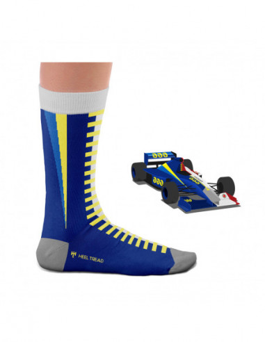 HEEL TREAD Chaussettes 2 Pour 1 - Cars & Vibes