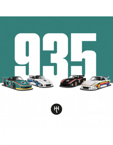HEEL TREAD Porsche 935 Pack - Rennsportlegenden - Cars & Vibes