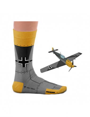 HEEL TREAD Chaussettes BF-109 - Cars & Vibes