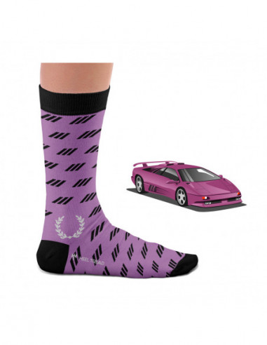 HEEL TREAD Lamborghini Diablo Socken - Cars & Vibes