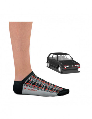 HEEL TREAD Golf GTI Niedrige Socken - Cars & Vibes