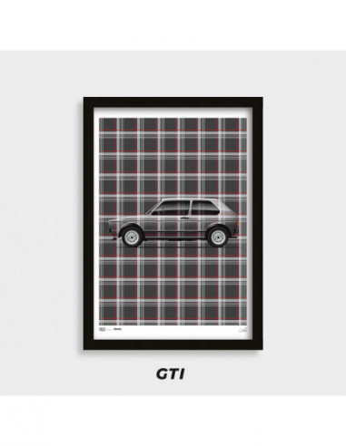 HEEL TREAD Imprimé Golf GTI - Cars & Vibes